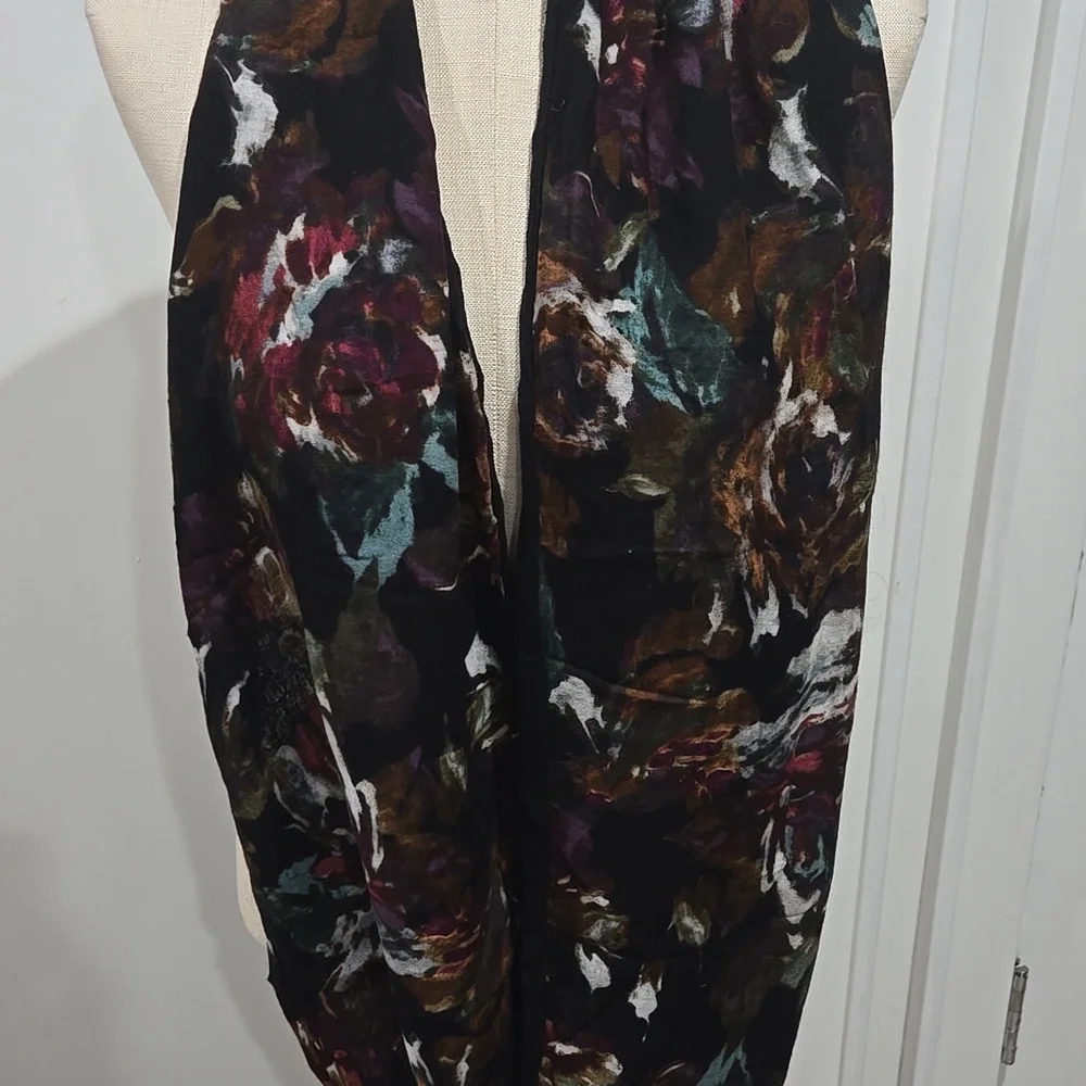 Elegant Multicolor Lightweight Infinity Double Sided Scarf
